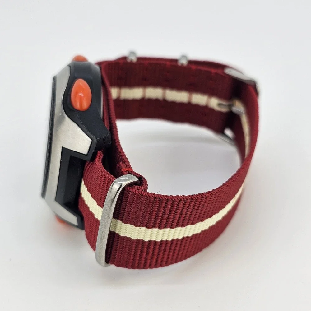 Chicago‎ Bears Digital Men's Watch Game Time 44MM New Canvas Band New Battery